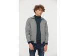 Blouson reversible uni/ carreaux Sherlock Holmes