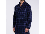 Peignoir homme VEGETAL bleu foncé