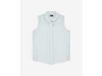 Chemise manche courte baby blue