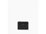 Porte cartes moyen modèle zippé Emile en cuir grainé