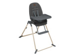 Chaise haute bébé Ava Gris