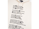 Sweatshirt a print ecru