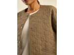 Veste matelassée au motif étoilé