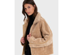 Manteau Miamia Camel en Polyester