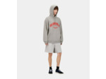 Sweatshirt À Capuche Gris Avec Sérigraphie Glendale ardoise
