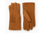 Gants homme en cuir d'agneau retourné