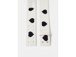 Ceinture Lauren Craie en Cuir De Vachette