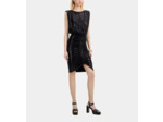 Robe Courte Noire À Paillettes black