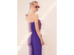 Combinaison Cœur Violet en Polyester