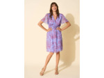 Robe courte imprimée
