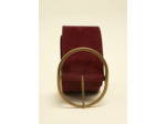 Ceinture large en cuir
