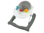 Bebeconfort Explorer Trotteur pour bébé avec plateau d'activités musical amovible, Trotteur bébé facilement pliable, De 6 à 18 mois, Jusqu'à 12 kg Mist Gray