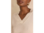 Pull col V en 100% cachemire 4 fils BRYTON