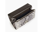Petit sac bandoulière Eva en cuir effet python
