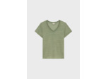 T-shirt V en lin cool and dye - GERMAINE