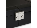 Coffret 6 montres et boutons de manchettes en cuir