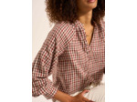 Blouse à carreaux
