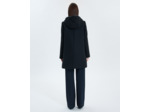 Manteau Meros Noir en Laine
