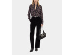 Chemise Imprimé Fleuri black