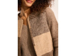 Gilet sans manches motif patchwork