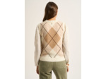 Pull sans manches motif
