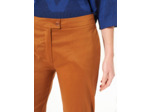 Pantalon droit muscade