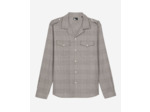 Chemise manches longues a carreaux black white