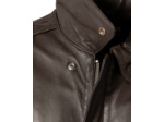 Blouson pilote, cuir d'agneau