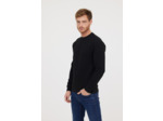 Sweat col rond maille piquée