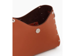 Petit sac bandoulière Sans Couture en cuir lisse