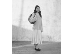 Grand sac hobo Juliette en cuir grainé