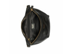 Le cuir lisse sac banane