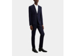 Veste Costume Fit En Flanelle navy