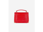 Sac Emily Small En Cuir Rouge red