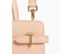 Sac à main moyen modèle Emilie en cuir signature T