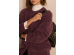Cardigan LOU en mohair et alpaga