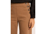Pantalon droit à pont