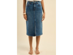 Jupe en jean midi