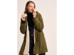 Parka longue à capuche