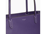Grand sac cabas Louise en cuir grainé
