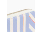 Porte monnaie zippé Emilie en cuir grain caviar