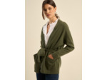 Cardigan en cachemire à ceinture