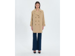 Trench modulable beige
