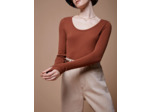T-shirt cannelle