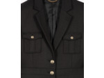 Veste saharienn4 poches plaquees black