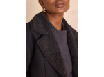 Manteau DEBBIE effet moutonné