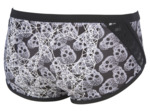 Short de bain taille basse arena Crazy Pop Skulls pour hommes