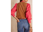 Gilet en cuir PERLIN