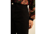 Pantalon en velours à coupe droite