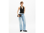 Top en maille noir black